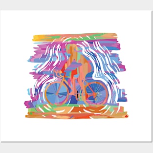 Mountain Bike Vintage Gift for Women Posters and Art